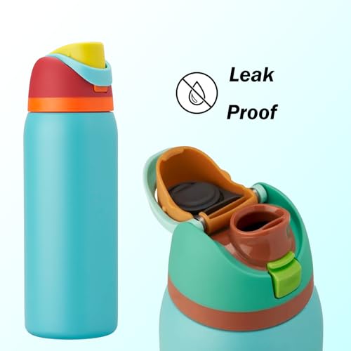 4pcs Replacement Stopper for Owala FreeSip 24oz 32oz, Silicone Water Bottle Lid Stopper Compatible with Owala 19/24/32/40oz Leak Proof Silicone Bottle Cap Gasket Parts Accessories (Black)