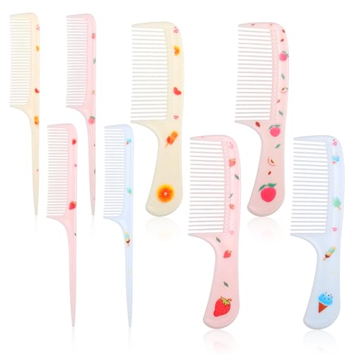 8-Piece Baby Hair Comb and Styling Set for Toddlers and Kids