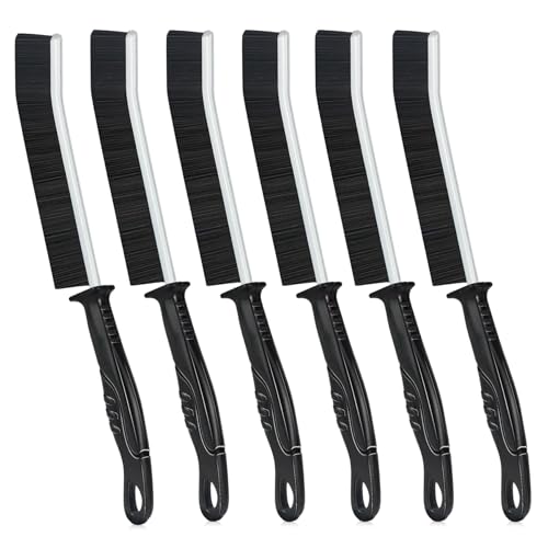 6-Piece Crevice Cleaning Brush Set for Kitchen & Bathroom