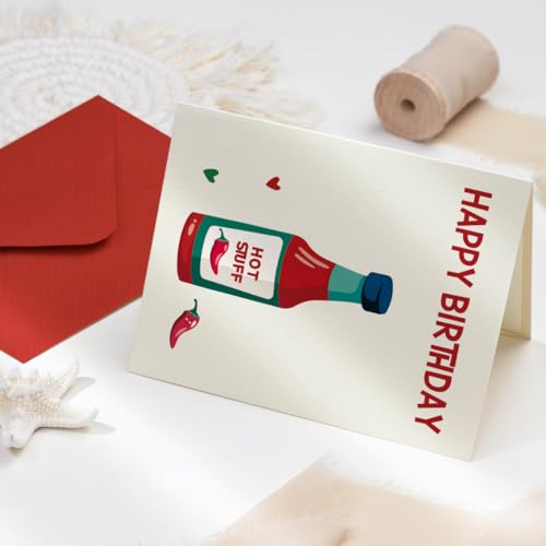 Funny Birthday Card for Husband or Boyfriend - Stylish & Flirtatious