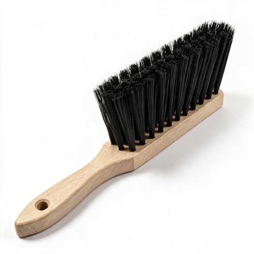 10.4" Hand Broom with Medium-Soft Bristles for Versatile Cleaning