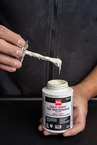 Oatey Pipe Joint Compound 4 oz Jar (Pack of 2) - White Sealing Solution