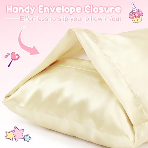 3D White Unicorn Toddler Pillowcase 13x18 inches Kids Bed Pillow Cover