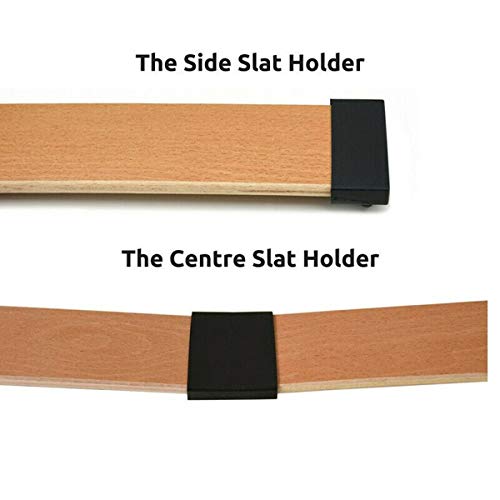 10-Pack Bed Slat Center Caps - 55mm Plastic Holders for Beds