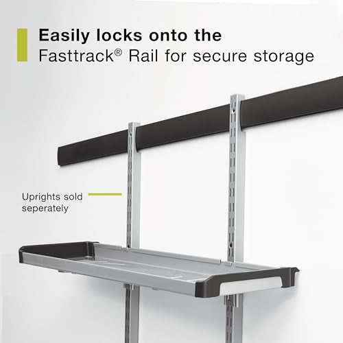 Rubbermaid FastTrack Large Shelf for Garage Organization, Holds 50 lbs