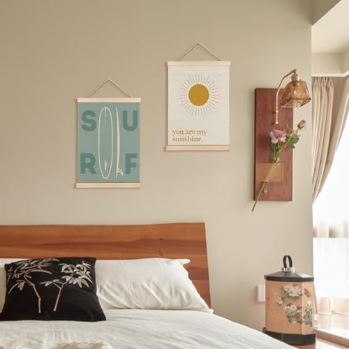 KAOWT Beach Surf Wall Art Set of 2 - Coastal Decor 12x16