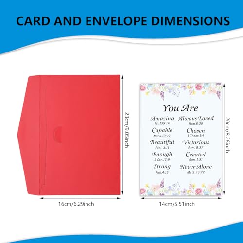 Cueillir Terre Christian Greeting Card with Envelope for Baptism Communion