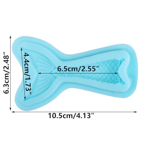Fish Tail Silicone Molds for Cake Decorating & Chocolate