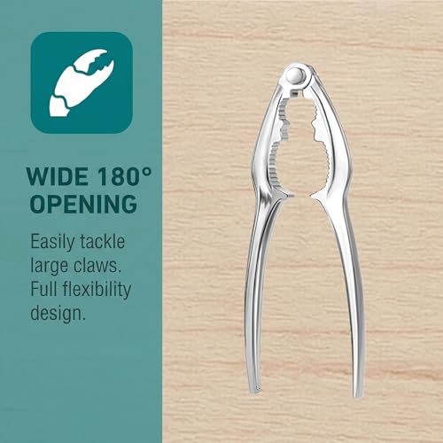 8-Piece Seafood Tool Set with Crab Crackers & Forks