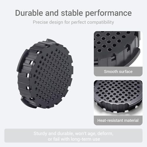 AeroPress Coffee Filter Caps - 2 Pcs Replacement (2.5 in)