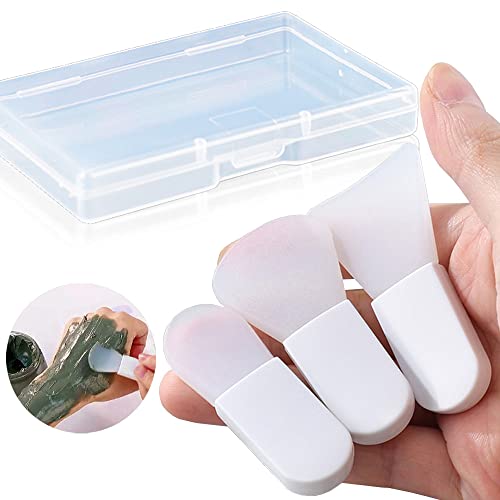 Silicone Face Mask Brush Set 3PCS Portable Makeup Spatula Applicators