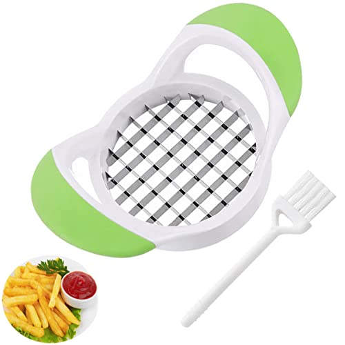 Govdune Handheld French Fry Cutter - Stainless Steel Potato Slicer