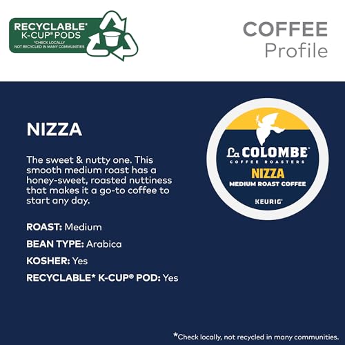 La Colombe Nizza Medium Roast Coffee K-Cup Pods - 10 Count