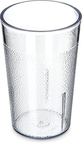 Carlisle 5 oz. Stackable Shatter-Resistant Plastic Tumblers, Clear (6-Pack)
