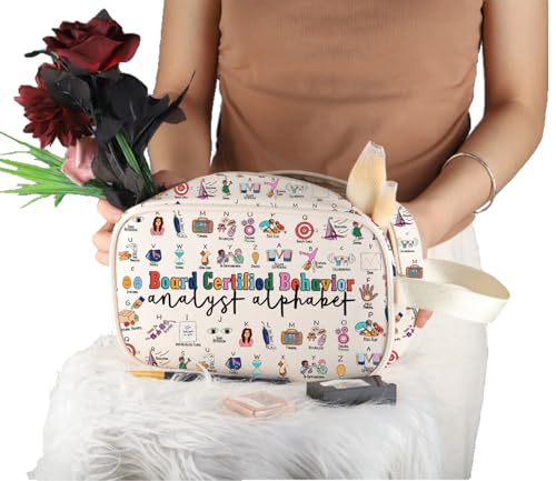 BCBA Clear Makeup Pouch Water-Resistant Cosmetic Travel Bag