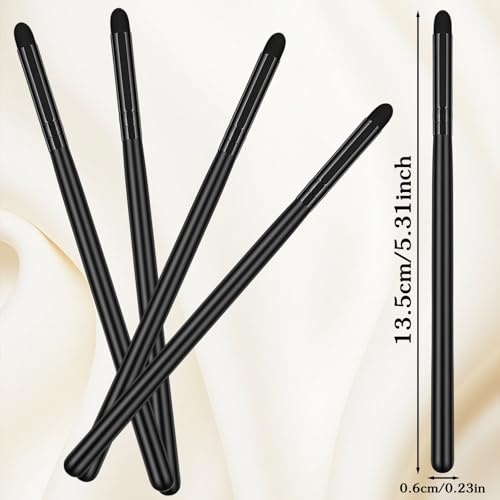 Psiriol 5 Pcs Eyeliner Smudge Sponge Brush Set Soft Eyeshadow Applicators