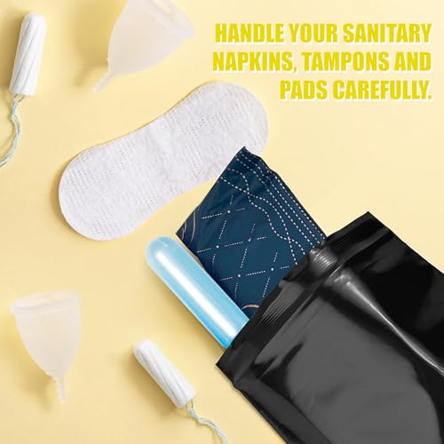 Cydioa 120 Sanitary Napkin Disposal Bags - Odor-Locking & Sealable