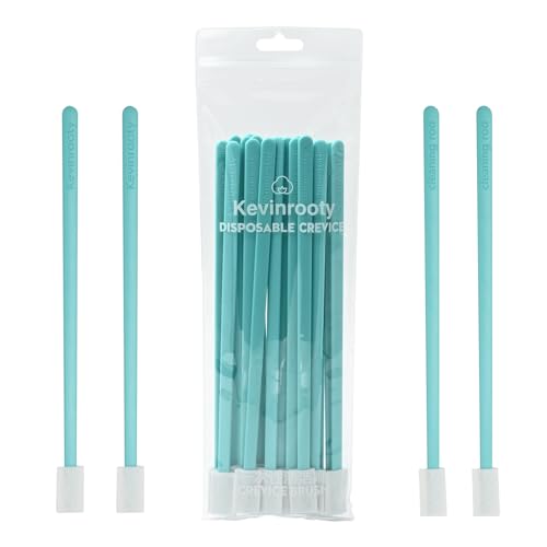20-Piece Disposable Crevice Cleaning Brush Kit for Home and Bathroom