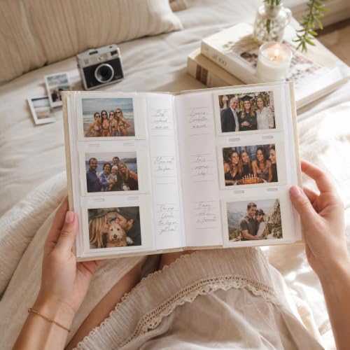 ZICOTO Velvet Polaroid Photo Album for Instax Mini - 60 Pages