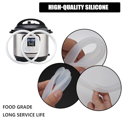Instant Pot Sealing Ring 2-Pack for 5 & 6 Qt - BPA-Free Silicone