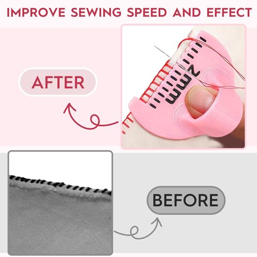 BUSHIBU Edge Stitch Lock & Sewing Gauge - 2mm/3mm/4mm Ruler Tool