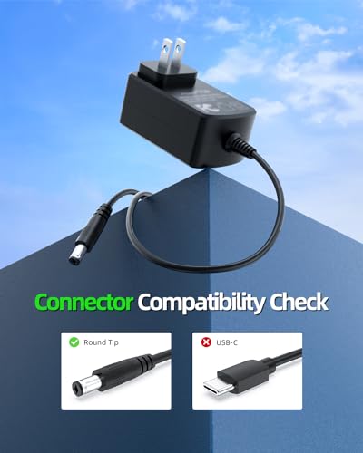 Replacement Charger for Prettycare Cordless Stick Vacuum W100 W200 W300 W400