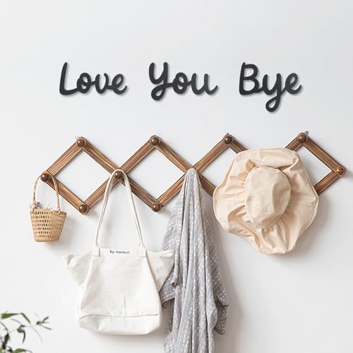 OYEFLY Love You Bye Wooden Wall Decor for Family