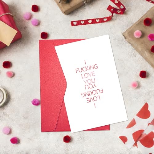 Funny Birthday & Anniversary Card for Him/Her - Humorous Love Note