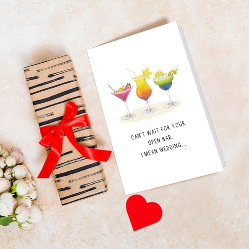 Funny Wedding Card – Hilarious Engagement & Bridal Shower Card