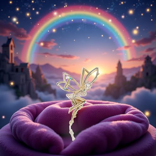 Gold Elf Hair Claw Clip Metal Rhinestone Fairy Hair Barrettes