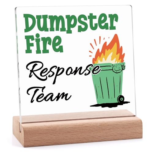 Funny Boss Acrylic Sign with Wooden Stand Desk Decor Gift