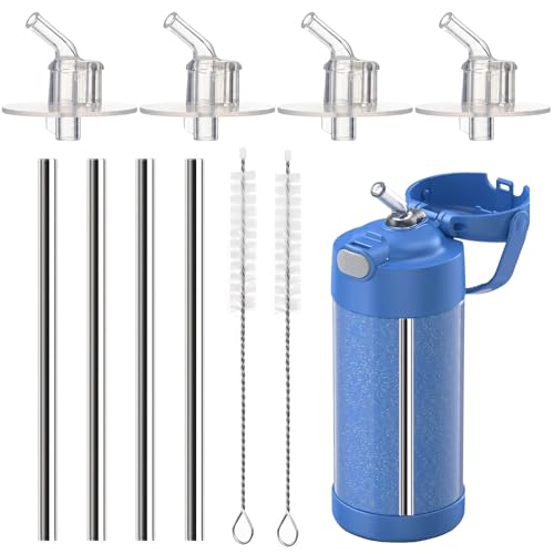 Reusable Metal Straws for Thermos Funtainer 12 oz Bottle