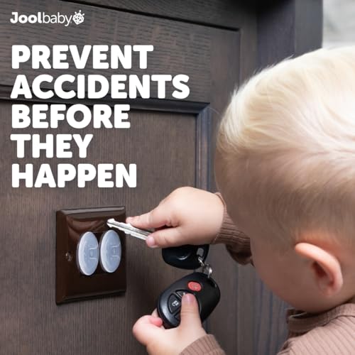 Jool Baby Outlet Covers (32 Pack) - Child Safety Plug Protectors