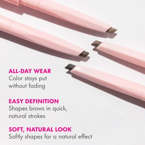 L.A. Girl Arch Envy Brow Pencil - Deep Brown Precision Eyebrow Makeup