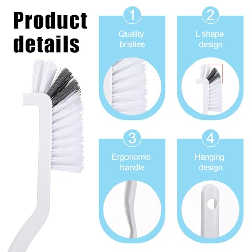 36-Piece Kitchen Scrub Brush Set - Right Angle Cleaning Brushes