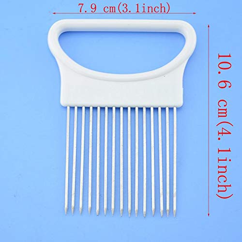 Stainless Steel Onion Cutter & Vegetable Slicer Tool