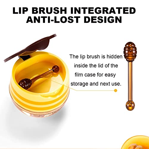 Alisesun Honey Lip Balm & Sleeping Mask 2-Pack - Vitamin E Moisturizing Lip Care