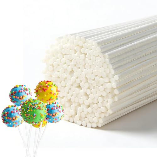100 Food-Grade Cake Pop Sticks - Eco-Friendly Lollipop Sticks