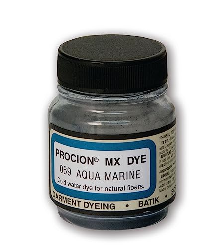 Jacquard Procion MX Dye - Aqua Marine Cold Water Fabric Dye 2/3oz