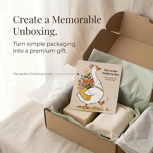 160Pcs Thank You Cards for Small Business - 3x3.5 Inch Style 1