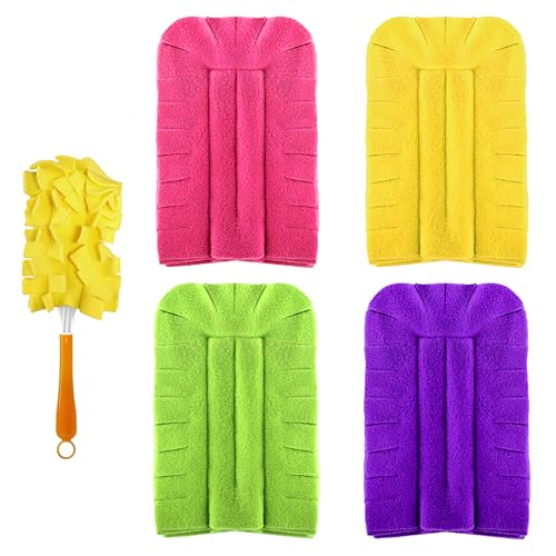 Reusable Duster Refills Compatible with Swiffer - 4 Pack