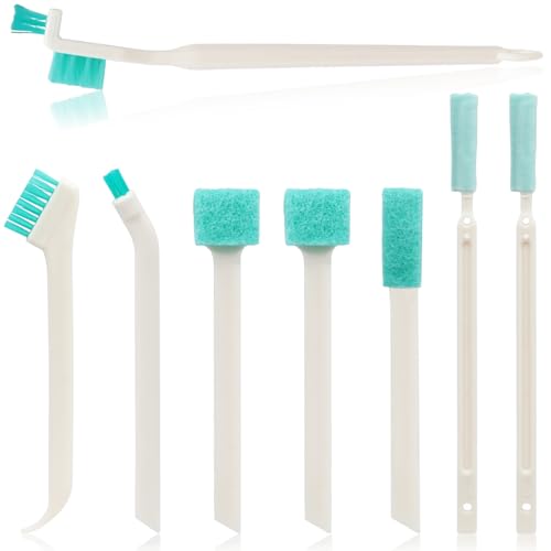 8-Piece Mini Cleaning Brush Set for Tight Spaces