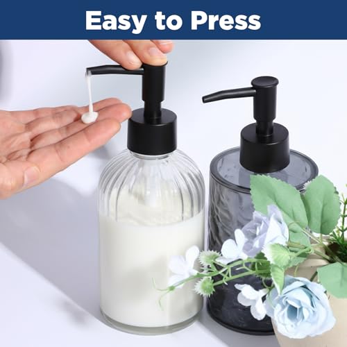 Leak Proof Soap Pump Replacement for 28/400 Bottles - 2 Pack