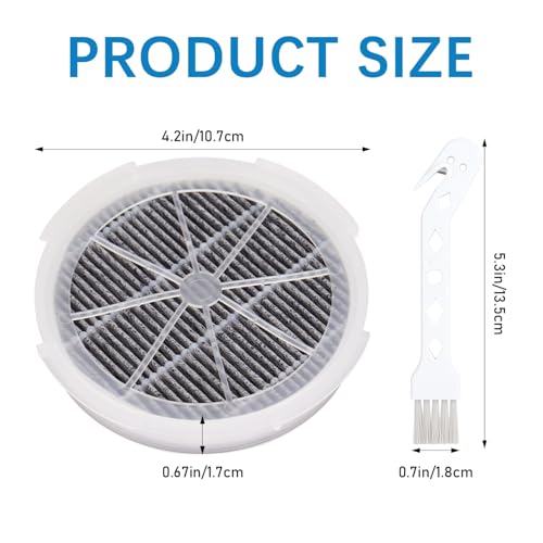 Sgizoku True HEPA Replacement Filters for Frida Baby & Rigoglioso - 2 Pack