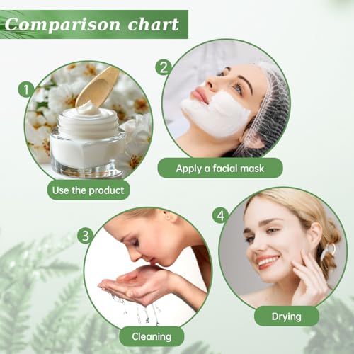 QVEEQ 2Pcs Bamboo Deodorant Cream Applicator - Double-Headed Skincare Scoop