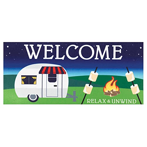 Dicksons Magnolia Garden Camper Doormat Insert, 22 x 10 Inch Welcome Mat