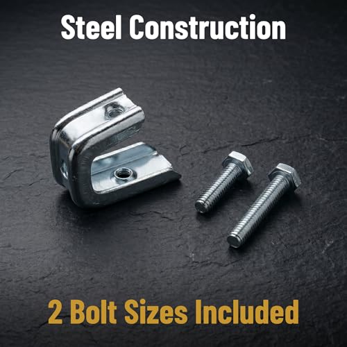 Midwest Hearth Fireplace Damper Clamp for Gas Logs - FHA Approved Steel