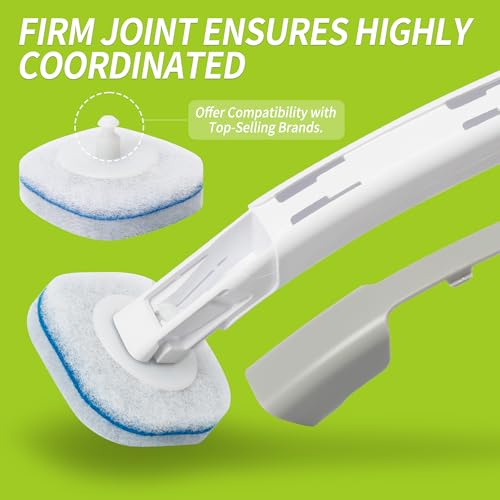 IVYROLL Toilet Bowl Cleaner Wand Refills 7 Pack Compatible with Clorox - Deep Cleaning
