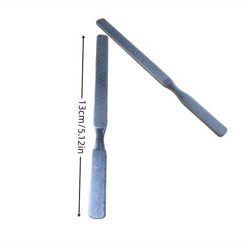 Veloshine Professional Iron Nail Files 2-Piece Manicure Set