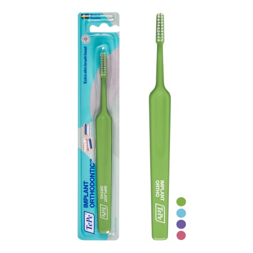 TePe Implant and Orthodontic Soft Toothbrush with Extra Narrow Head